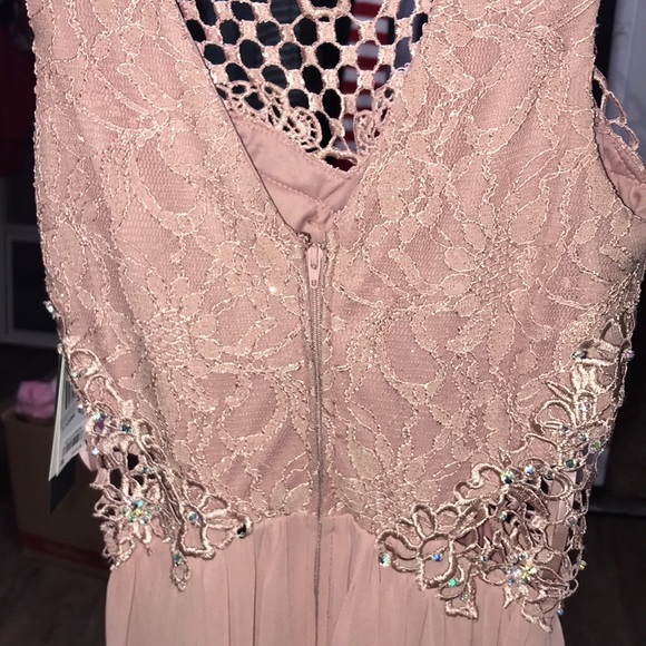 Blush pink prom dress - Picture 6 of 7